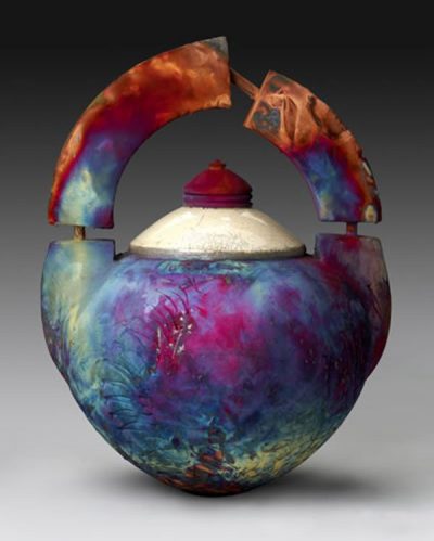 Raku ceramic glaze