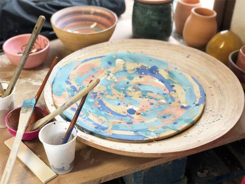 Ceramic painting