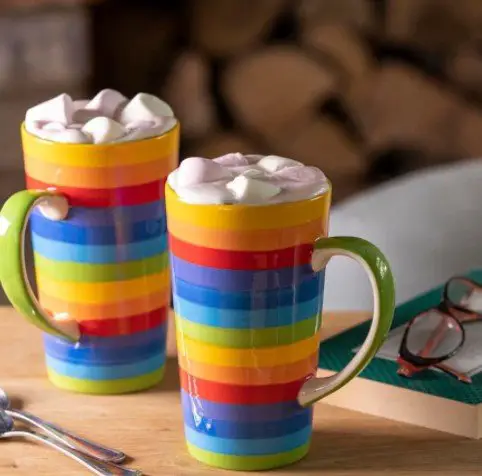 Clay mugs for Pride